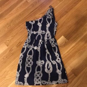 Lily Pulitzer one shoulder dress